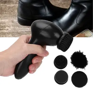 Electric Shoes Polisher Portable Automatic Shoes Cleaning Brush Cleaner Leather Shoes Sneaker Maintenance Leather Shoes Polisher