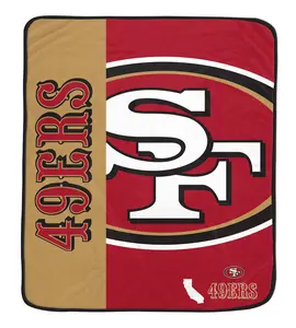 NFL Endzone 50x60 Ultra Soft Tailgate Throw