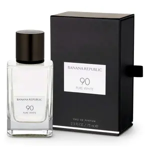 90 Pure White EDP Spray for Unisex, Subtle Sensual Fragrance with Natural Lavender and Musk Notes, 2.5 oz