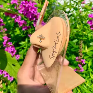 SCL Nose Treasures: The Triton L-Shaped nose rings fashionable body jewelry nose piercings Stainless Steel