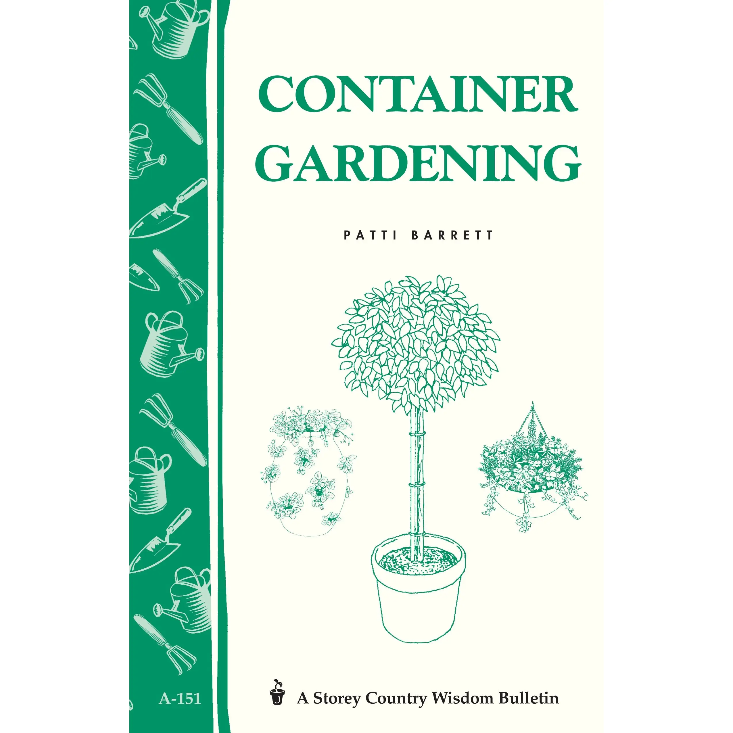 Container Gardening by Patricia R. Barrett [Paperback Book]