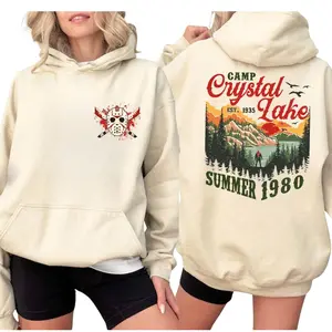 Camp Crystal Lake Sweater, Jason Vo0rhsses Halloween Hoodie, Vo0rhsses Camp Crystal Summer 1980 Retro Horror Movie, Vo0rhsses Fans Crewnecks 1GX