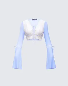 Alize Purple Flare Sleeved Top