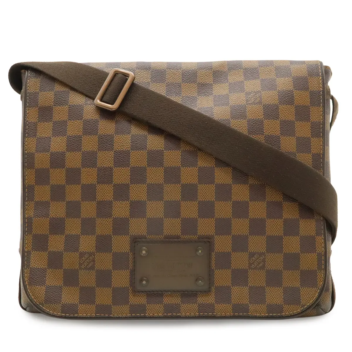 Pre-owned Louis Vuitton Canvas Shoulder Bags Brooklyn MM Damier shoulder bag