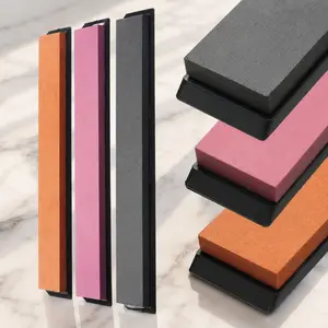Professional Kitchen Knife Sharpener Set, 5000/3000/1000 Grit Whetstone, 150x20x5mm, Home Use for Fine Sharpening, Durable & Sharp, Easy and Practical