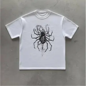 Y2k Phantom Troupe T-Shirt, Vintage Graphic Tees Gothic Grunge Y2k Emo Scene Amity Affliction Style Clothes Men Women Streetwear