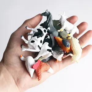 12 Mini Animal Model Toys Set, Realistic Design for Kids & Adults, Perfect Gift for Birthdays, Parties, or Daily Playtime