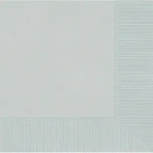 Silver Beverage Napkins 3Ply, 50ct