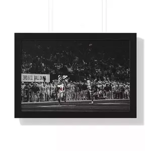 [Sale off up to 65%][Free Ship][No Frame] Jeremiah Smith Catch Photo Natty Ohio State Championship Poster