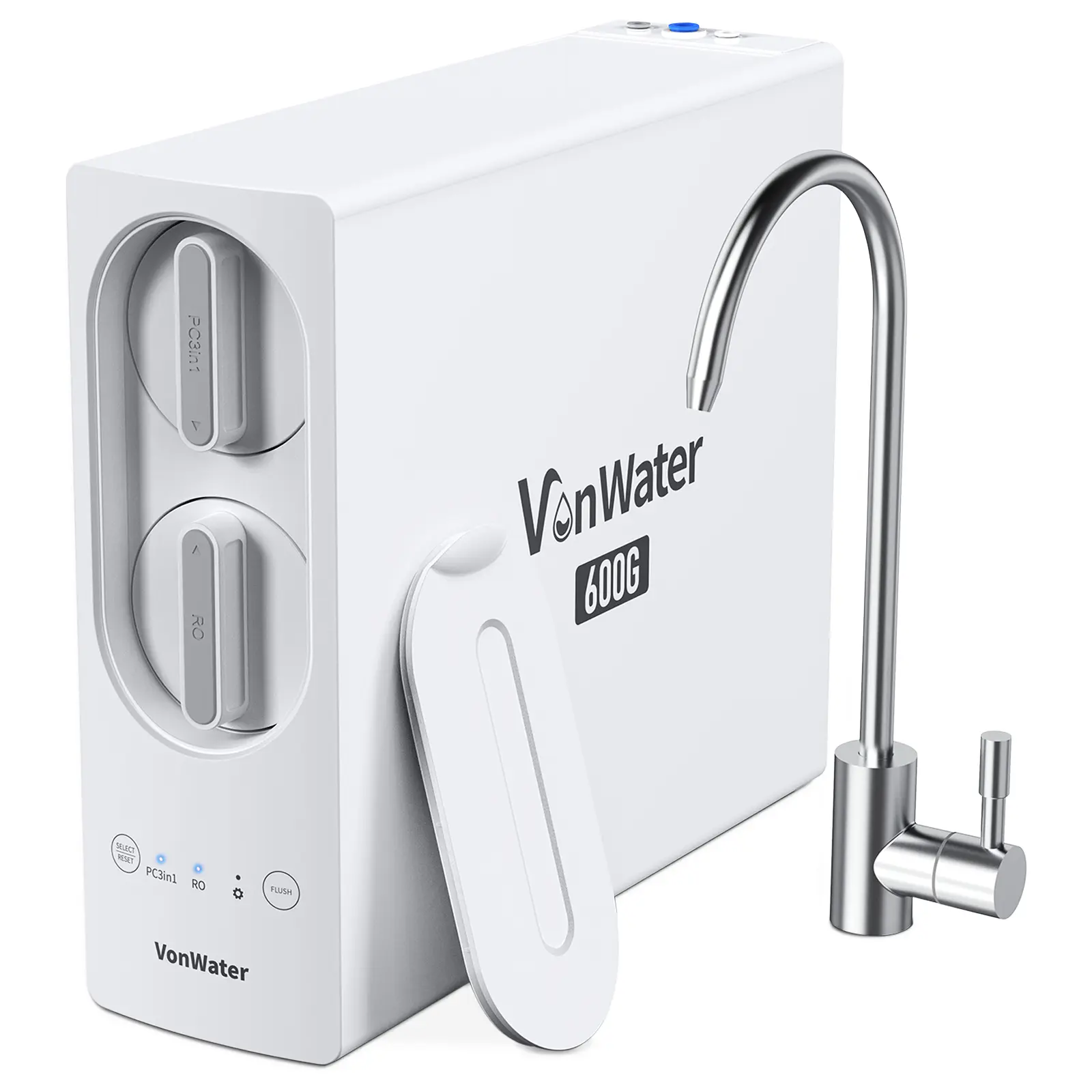 VonWater 800GPD Reverse Osmosis Under Sink Water Filter System, High Flow Rate RO System, 7 Stage Tankless Water Purification, Reduce TDS