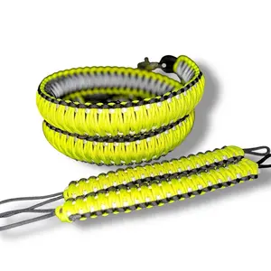 *Yellow Hi-Viz* Lunch Box Set - Lunch Box Strap - Cooler Strap