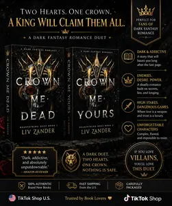 Liz Zander Heartstring Duet Book Bundle – Crown Me Dead & Crown Me Yours Paperback Set, Dark Fantasy Romance BookTok Gift