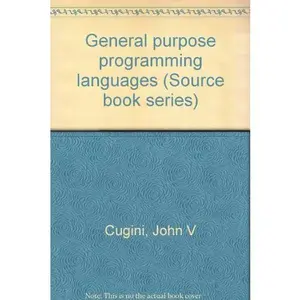 USED-General purpose programming languages (Source book series) by John V Cugini (Paperback)