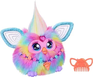 Interactive Plush Toys with 15 Fashion Accessories: Voice-Activated Animatronic Gift for Girls & Boys Ages 6 and Up – Perfect Christmas Gift