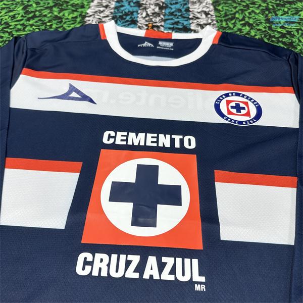 2425 CRUZ AZUL Away Goalie Blue long sleeves Top Soccer Jerseys LIGAMX FAN EDITION