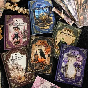 Magic World Series Material Paper Set, 6 Pieces, Ideal for Crafting and DIY Projects, High-Quality Craft Supplies, Perfect for Creativity Enthusiasts