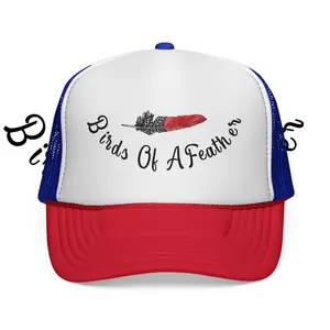 Birds Of A Feather Trucker Hat — Feather Graphic Cap