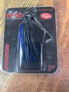 Toad Thumper Juggernaut Flippin Jig  3/4 oz. Blue