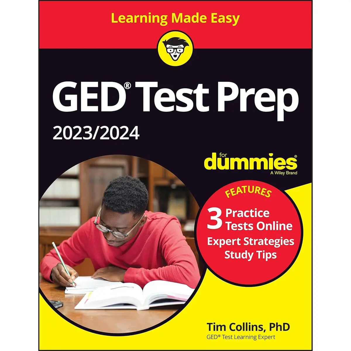 GED Test Prep 2023 / 2024 For Dummies: Book + 3 Practice Tests Online (GED Test for Dummies) 6th Edition