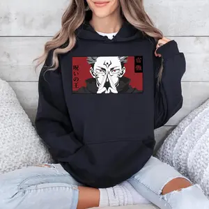 Sukuna Eye Anime Hoodie Sweatshirt, Anime Lover, Manga Shirt, Anime Sukuna, Unisex Short Sleeve Tee