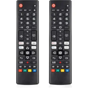 (Pack of 2) Universal Remote for All LG Smart TV, Replacement Compatible All LG LCD LED OLED UHD HDTV 3D 4K Smart TV Remote Control