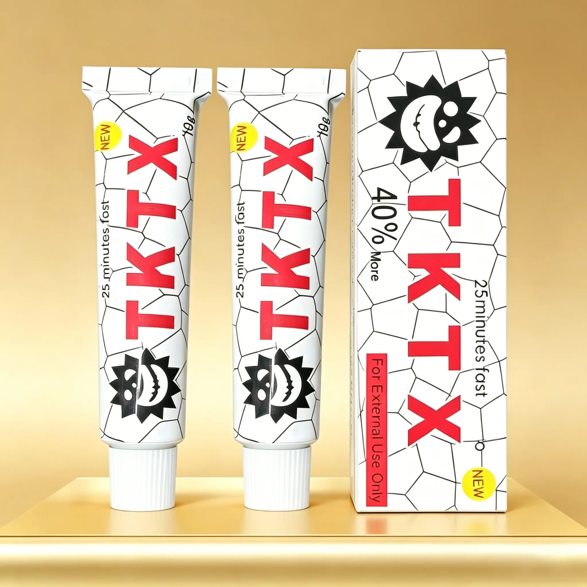 TK-TX 40% Stronger Tattoo Anesthesia Cream Works Quickly. External Tattoo Numbness Cream Is Used For Tattoo, Perforation, Hair Removal And Permanent Cosmetics For Tattooing Lips. It Is Suitable For Professional Tattoo Artists And Tattoo Lovers-10g.