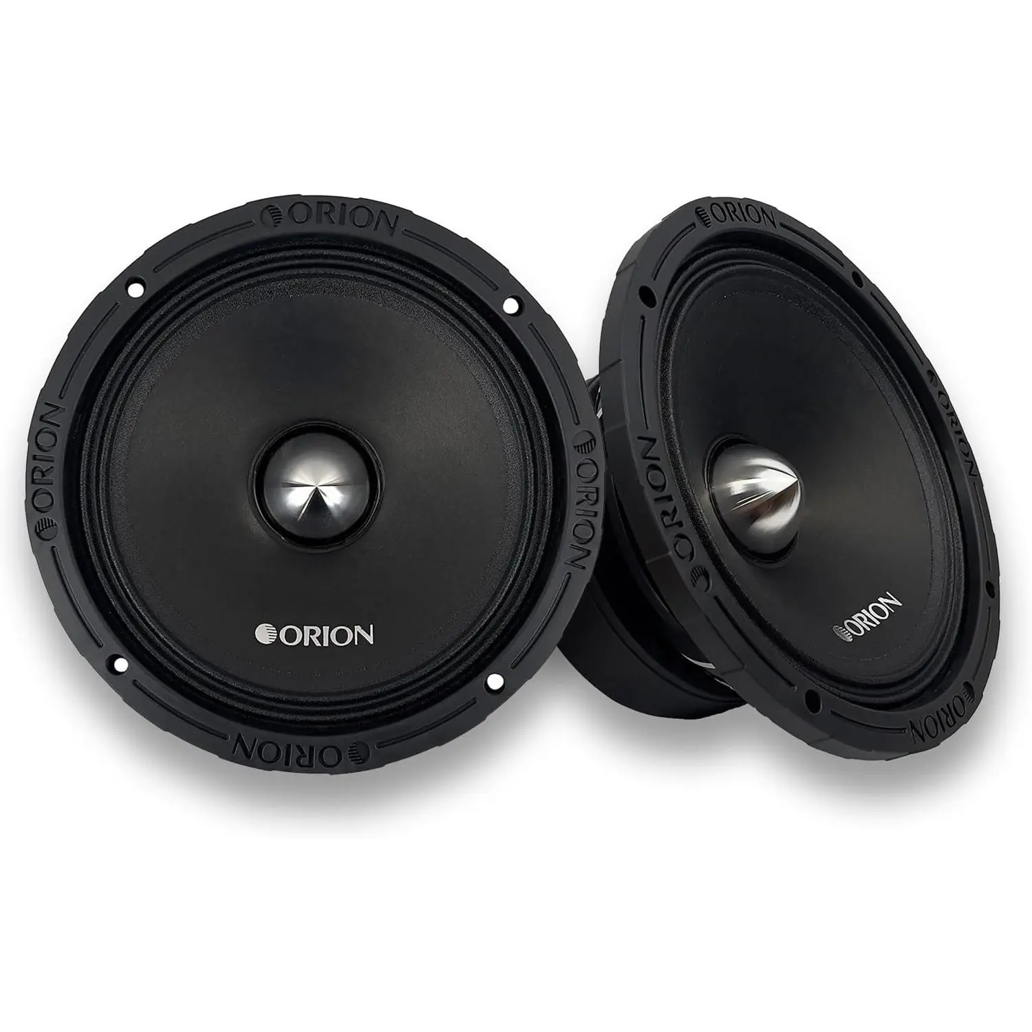 Orion XTR XTX858 High-Efficiency 8 in (8inches) Bullet Midrange Car Audio Speakers - 1600W Max Power, 88 oz Ferrite Magnet, 8 Ohm Car Stereo Speaker for Immersive Sound Reproduction