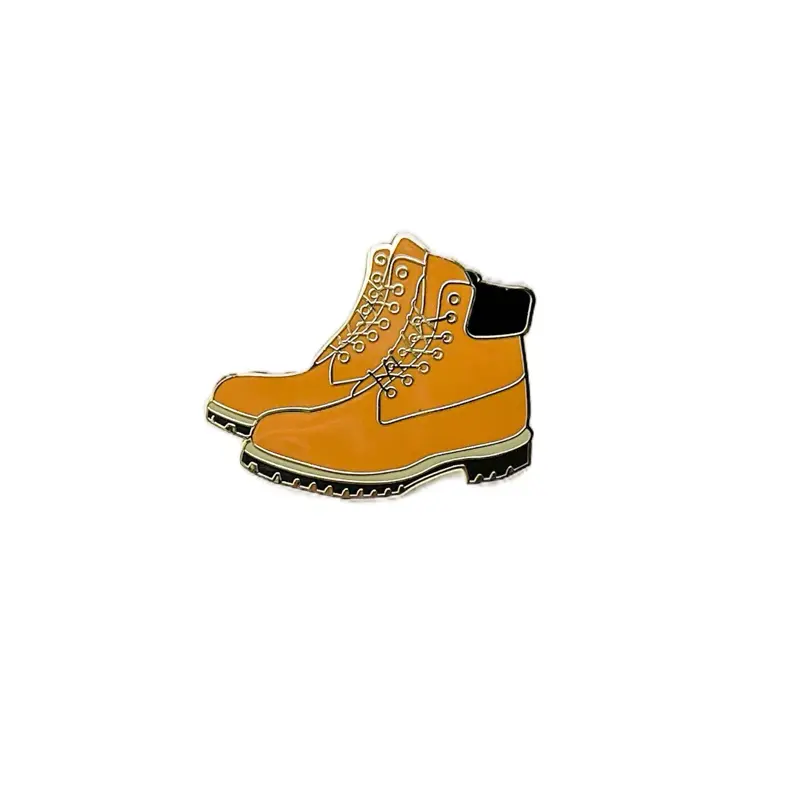 Timbs Boot Pin - Nostalgic Retro Design for Timbs Enthusiasts - Perfect for Jackets & Bags - Vintage Charm Accessory