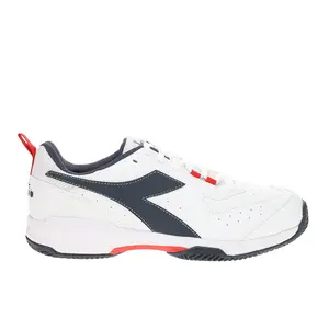 diadora Mens S. Challenge 5 Sl Clay Tennis Sneakers Shoes Casual - White