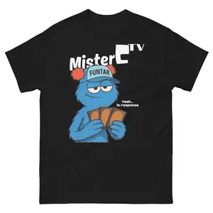 Ziggy, in Response Shirt | Funny Gamer Tee | MisterC TV Character | Adult T-shirt