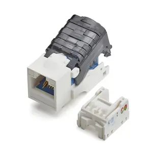 Cat6A Toolless Keystone Jack Pack of 50 | Unshielded
