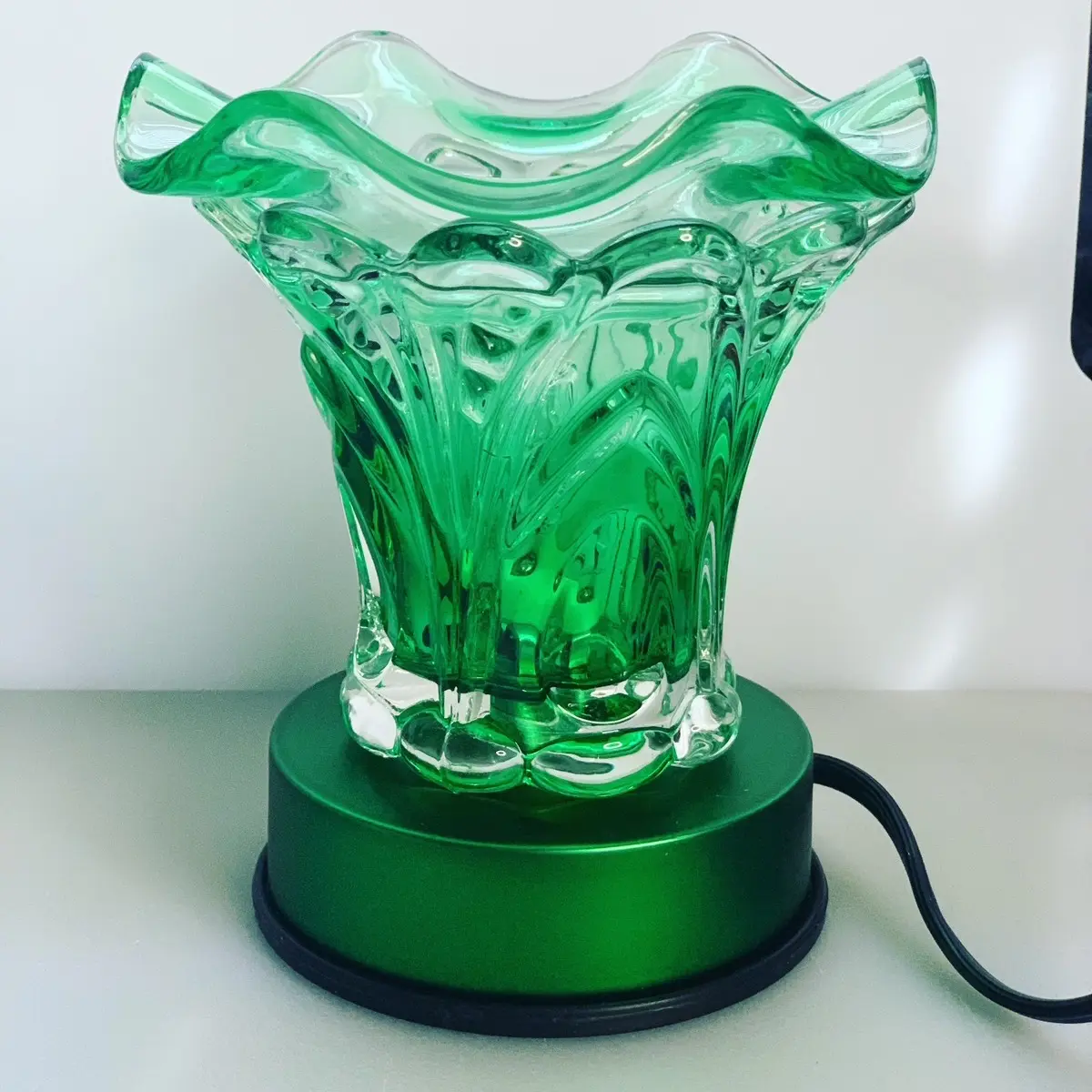 Electric Glass Fragrance Touch Oil Warmer