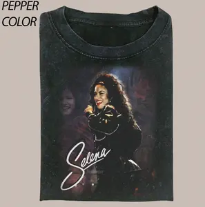 Selena Vintage 90's Graphic Unisex Shirt, Selena Tribute Tee, Music Tee Gift For Fan, Gift for Him Her Womenswear Tops
