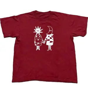 Gildan Maroon T-shirt Size S-5XL