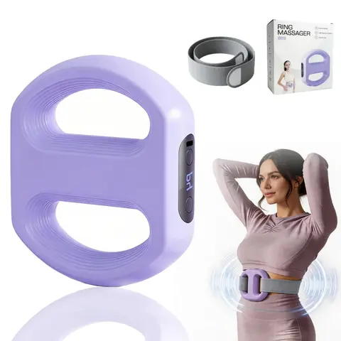 2026 Model Fascia Ring, Cordless Fascial Release Tool, Fascia Reliever and Muscle Recovery Massager, Portable Wireless Relaxation Therapy Aid, Upgraded Adjustable Strap, Fascia Release Tools