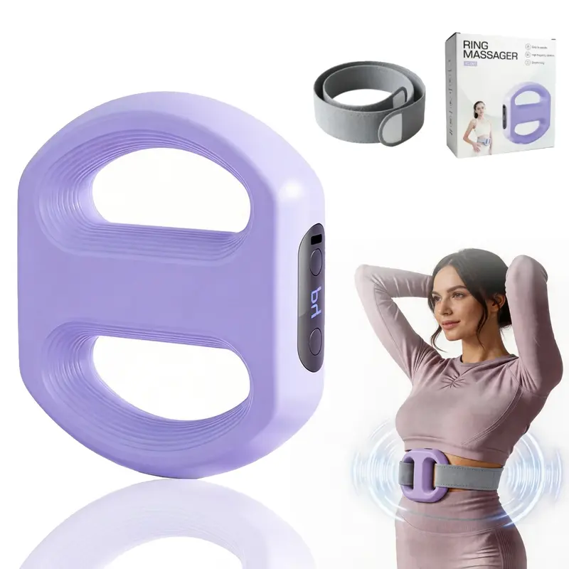 2026 Model Fascia Ring, Cordless Fascial Release Tool, Fascia Reliever and Muscle Recovery Massager, Portable Wireless Relaxation Therapy Aid, Upgraded Adjustable Strap, Fascia Release Tools
