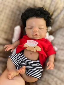 Reborn Baby Doll 10 Inch Full Body Soft Silicone LifelikeNewborn with Birth Certificate & Accessories PerfectChristmas Gift for Kids Aged 3+