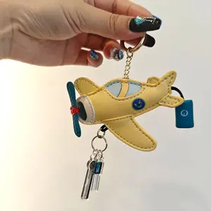 Love and Deepspace Caleb Aircraft Keychain Keypack Pendant Game Accessories Prop with Acrylic Key Pendant for Collectors