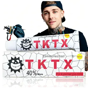 Painless Tattoo Cream - Maximum Strength - Natural Ingredients Extra Strength Tattoo For 4-8 Hours(2pcs *10g)