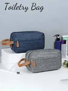 Men's And Women's Toiletry Bag, Portable Storage Bags,Groomsman Gift, Large Capacity Toiletry Bag, Men's Gift, Travel Toiletry Bag, Men's Accessory, Men's Toiletry Bag, Groomsman Toiletry Bag, Small Portable Items Storage Bags, Anniversary Gift, Toiletry
