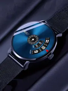 Men's Business Fashion Round Dial Quartz Watch, Party Fashion Watch, Daily Clothing Decoration, Fashion Birthday Gift Watch