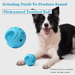 Dog Treat Ball 2 Pack Interactive Dog Ball & Treat Dispensing Chew Toy for Small Medium Dogs Durable Teething Toy for Boredom IQ Training Slow Feeding Bite Resistant Safe