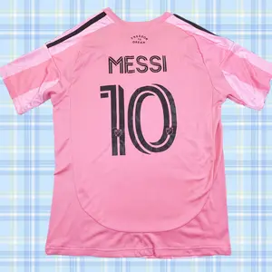 2024 25 Miami Home 10 Messi Fan VersionFootball Jersey