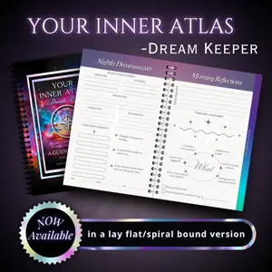 Your Inner Atlas Dream Keeper Guided Dream Journal - Spiral Bound, for Dreamwork and Intuition - Humanities & Social Sciences, Religion & Philosophy Book