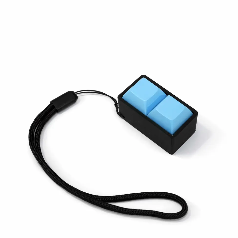 Two Key Fidget 2-Key Mechanical Keyboard Fidget | Customize Your Colors and Switches ...