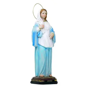 Maria Dulce Espera 12" Inches Tall Estatua Nuestra Senora De la Dulce Espera Morher Mary Brand New Statue religious decor