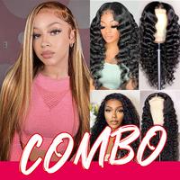 24'' 4/27 Straight+22'' DP+22'' Jerry Curly