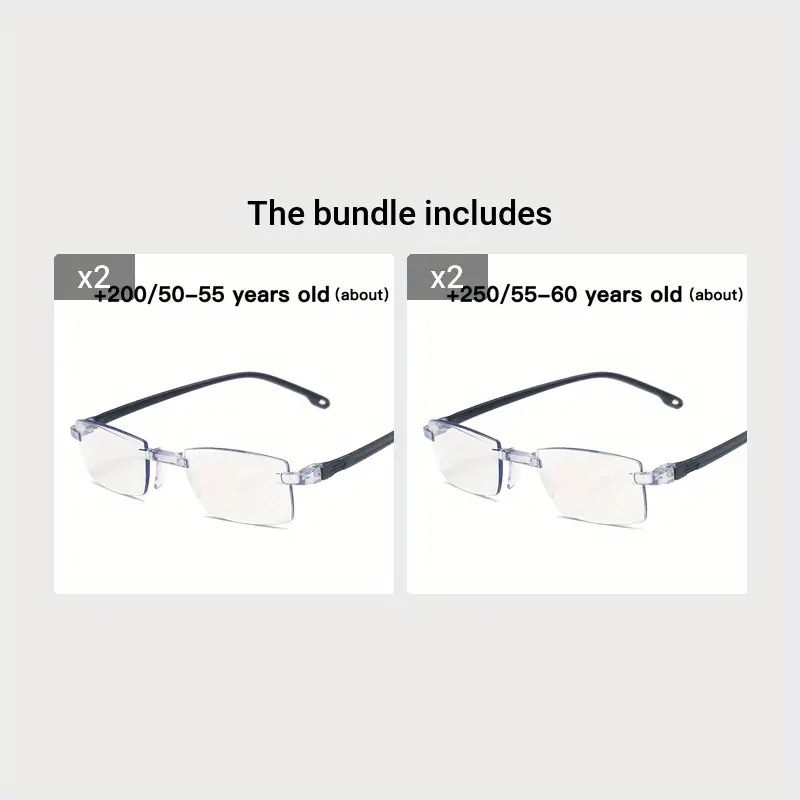 [+200/50-55 years old]*2+[+250/55-60 years old]*2