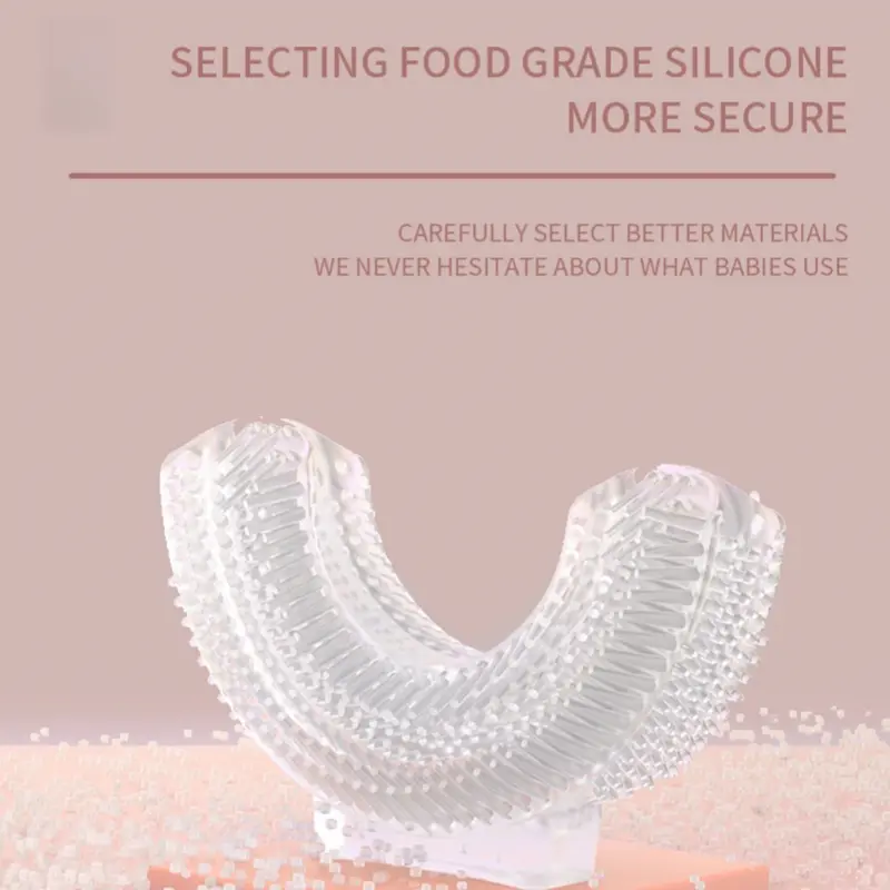 Product Introduction of Baby Toothbrush Non - Manual |U-shaped |2 - 14 Years, Soft Bristles, BPA Free | 2 - 4 Pack #dealsforyoudays 10