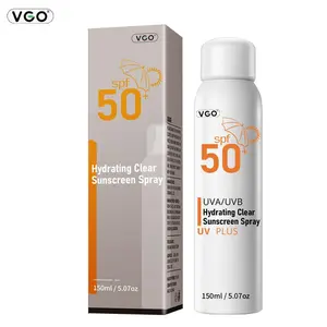 VGO-Hydrating Clear Sunscreen Spray  SPF50+++  Quick film-forming Lightweight and moisturizing Easy to spread-B